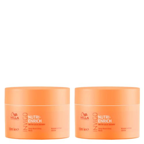 Kit Wella Professionals Invigo Nutri Enrich Máscara de Nutrição 150ml - 2 Unidades Kit
