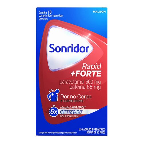 884626---Analgesico-e-Antitermico-Sonridor-Rapid-Forte-500mg-65mg-10-Comprimidos 884626---Analgesico-e-Antitermico-Sonridor-Rapid-Forte-500mg-65mg-10-Comprimidos