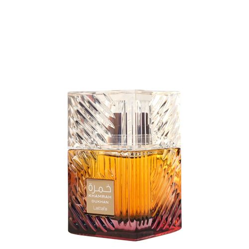 Perfume Lattafa Khamrah Dukhan Eau de Partum Feminino 100ml 100ml Perfume Lattafa Khamrah Dukhan Eau de Partum Feminino 100ml 100ml