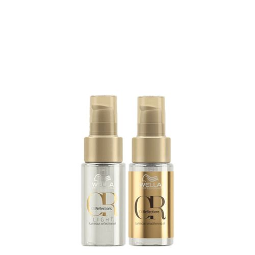 Kit Wella Professionals Oil Reflections - Óleo 30ml + Óleo Light 30ml Kit