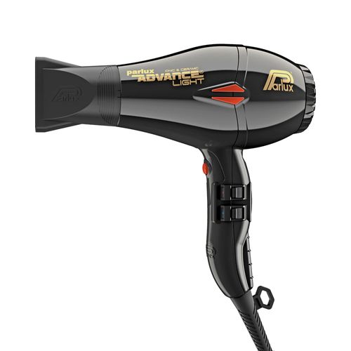 Secador de Cabelo Parlux Advanced 2200W com 2 Velocidades Light Preto 220V 220V Secador de Cabelo Parlux Advanced 2200W com 2 Velocidades Light Preto 220V 220V