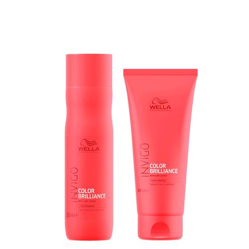 Kit Wella Professionals Invigo Color Brilliance - Shampoo 250ml + Condicionador 200ml Kit Kit Wella Professionals Invigo Color Brilliance - Shampoo 250ml + Condicionador 200ml Kit