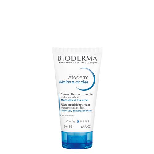 Cuidado Reparador Calmante Bioderma Atoderm Mãos e Unhas 50ml 50ml Cuidado Reparador Calmante Bioderma Atoderm Mãos e Unhas 50ml 50ml