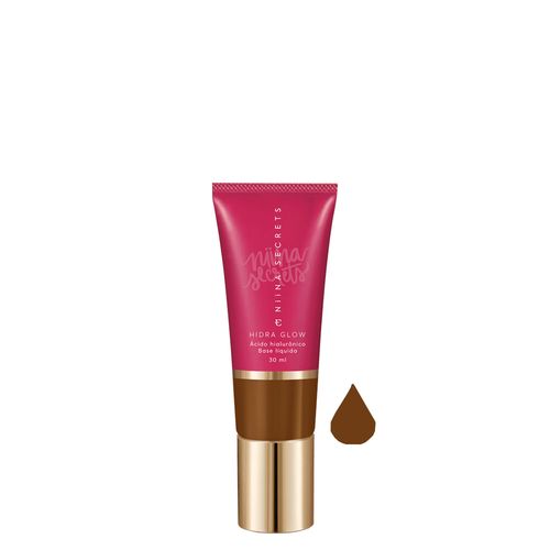 Base Líquida Eudora Niina Secrets Hidra Glow Natural 90 30ml 90 Base Líquida Eudora Niina Secrets Hidra Glow Natural 90 30ml 90