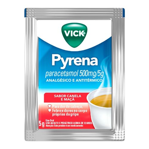 Analgésico E Antitérmico Vick Pyrena 500Mg/5G 5G Maçã E Canela preço