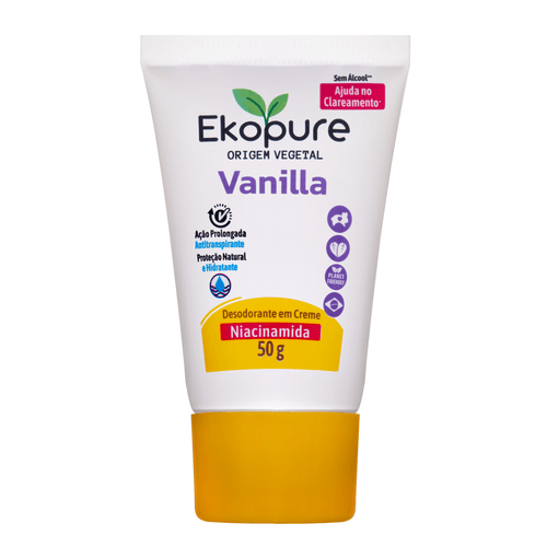 Desodorante Creme Ekopure 50g Vanilla Desodorante Creme Ekopure 50g Vanilla