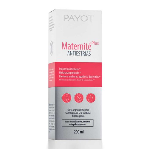 Creme Antiestrias Maternité Plus 200ml Payot Creme Antiestrias Maternité Plus 200ml Payot
