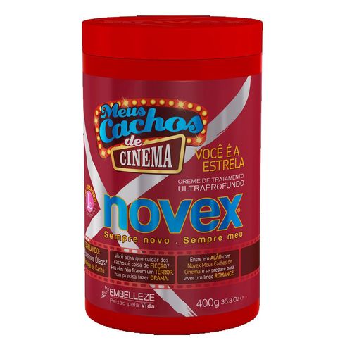 Creme de Tratamento Novex Meus Cachos de Cinema 400g