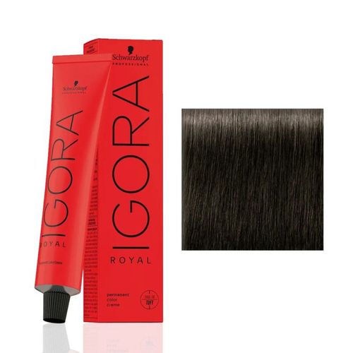 Coloração Schwarzkopf Igora Royal 60ml Cor:5-0 Castanho Claro Coloração Schwarzkopf Igora Royal 60ml Cor:5-0 Castanho Claro