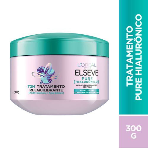 Creme De Tratamento L'Oréal Paris Elseve Pure Hialurônico 300g Creme De Tratamento L'Oréal Paris Elseve Pure Hialurônico 300g