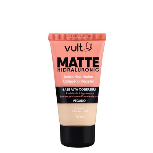 Base Líquida Vult Hidraluronic Matte V100 26ml V100 Base Líquida Vult Hidraluronic Matte V100 26ml V100