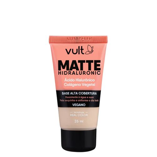 Base Líquida Vult Hidraluronic Matte V120 26ml V120