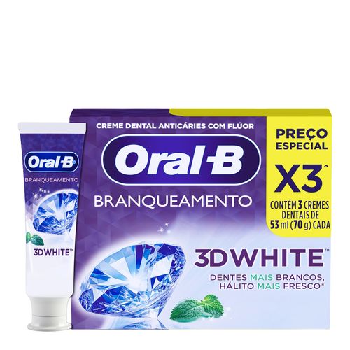 529346---Creme-Dental-Oral-B-3D-White-70g-3-Unidades 529346---Creme-Dental-Oral-B-3D-White-70g-3-Unidades