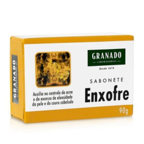 Kit c/4 Sabonete Granado Enxofre Coco Sulfuroso ou Lanolina 90g