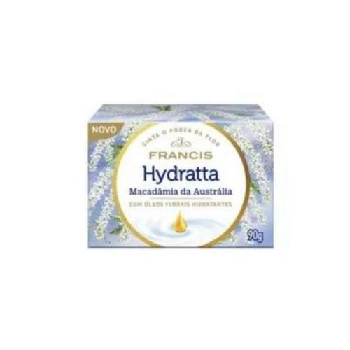 Kit c/4 Sabonete Francis Clássico 90g Hydratta Branco Kit c/4 Sabonete Francis Clássico 90g Hydratta Branco