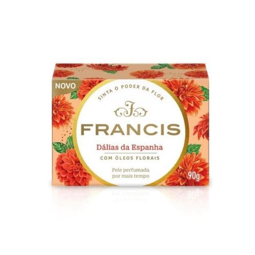 Kit c/4 Sabonete Francis Clássico 90g Laranja Kit c/4 Sabonete Francis Clássico 90g Laranja