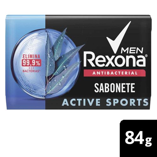Kit c/4 Sabonete em Barra Rexona Men Active 84g