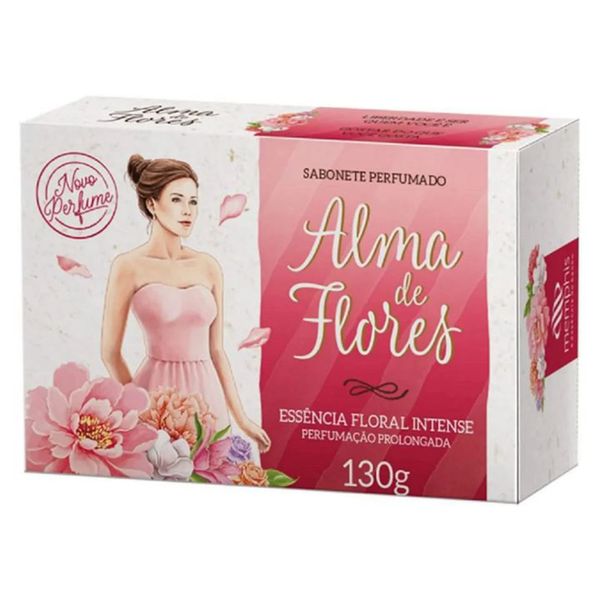 Kit c/4 Sabonete Alma De Flores 130g Intense