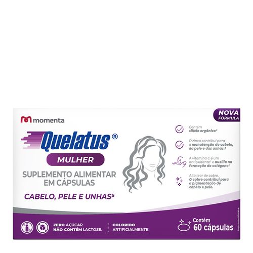 914517---Suplemento-Alimentar-Quelatus-Mulher-Para-Cabelo-Pele-e-Unhas-60-Capsulas 914517---Suplemento-Alimentar-Quelatus-Mulher-Para-Cabelo-Pele-e-Unhas-60-Capsulas
