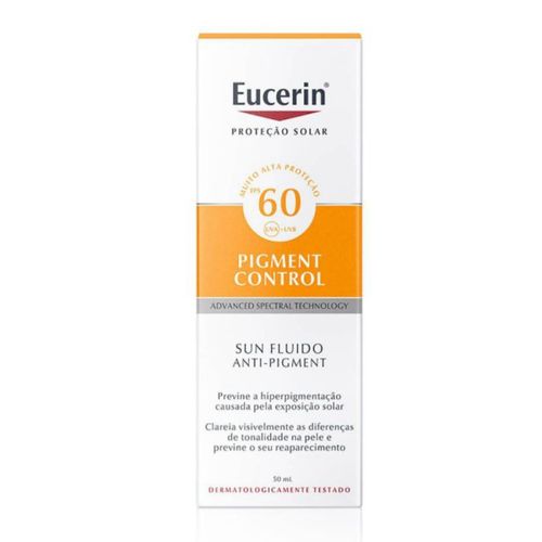 Protetor Solar Facial Eucerin Pigment Control FPS60 50ml Protetor Solar Facial Eucerin Pigment Control FPS60 50ml