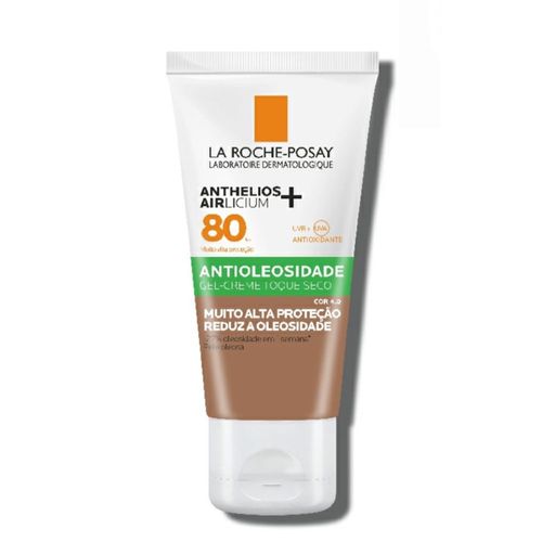 Protetor Solar Facial Anthelios Airlicium+ FPS80 Cor 4.0 La Roche Posay 40g Protetor Solar Facial Anthelios Airlicium+ FPS80 Cor 4.0 La Roche Posay 40g