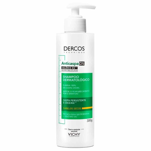 Vichy Dercos Shampoo Anticaspa Ds Cabelos Secos 300g Vichy Dercos Shampoo Anticaspa Ds Cabelos Secos 300g