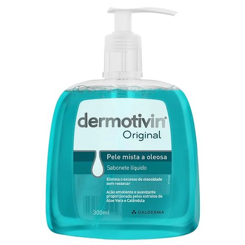 Sabonete Líquido Facial para Pele Mista a Oleosa Dermotivin Original 300ml Sabonete Líquido Facial para Pele Mista a Oleosa Dermotivin Original 300ml