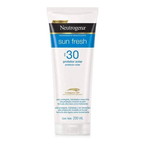Neutrogena Protetor Solar Sun Fresh 30 FPS 200ml Neutrogena Protetor Solar Sun Fresh 30 FPS 200ml