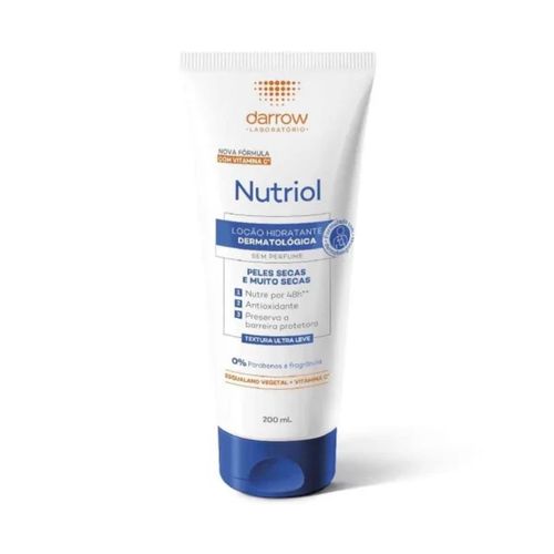 Nutriol Loção Hidratante Sem Perfume 200ml Darrow