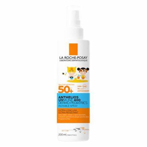 Kit com 3 Unidades de Protetor Solar La Roche Posay Anthelios Uvmune 400 FPS60 Dermo Pediatrics Spray Invisível 200ml