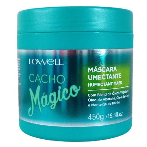 Máscara Umectante Cacho Mágico Lowell 450g