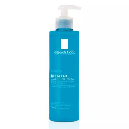 Kit com 3 Unidades de Effaclar Concentrado 300g La Roche-Posay Gel De Limpeza Facial