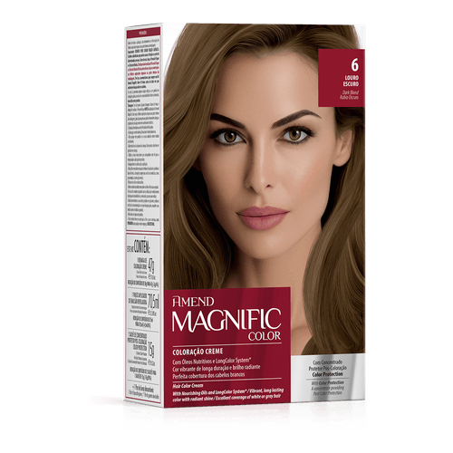 Kit Coloração Magnific Color Amend Cor: 6.0 Louro Escuro
