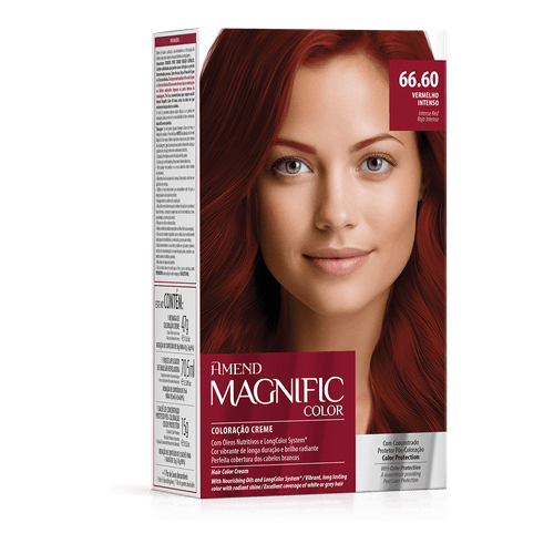 Kit Coloração Magnific Color Amend Cor:66.60 Vermelho Int
