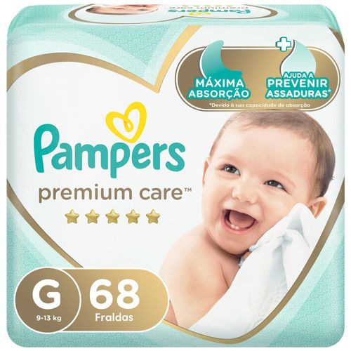 Fralda Pampers Premium Care Fralda Pampers Premium Care
