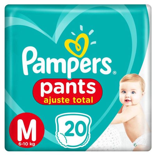 Fralda Confortsec Pants Pacotao ”M” Pampers Simples c/20 Unidades