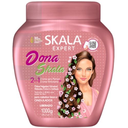 Creme de Tratamento Dona 1Kg Skala Creme de Tratamento Dona 1Kg Skala
