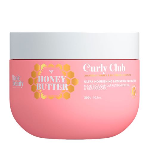 Máscara Magic Beauty Curly Club Honey Butter 300g 300g Máscara Magic Beauty Curly Club Honey Butter 300g 300g