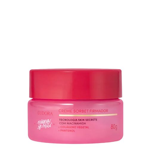 Hidratante Niina Secrets Eudora Firmador Sorbet 80g 80 g