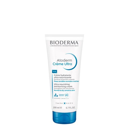 Creme Ultra Hidratação Corporal Diária Bioderma Atoderm Ultra Sensorial e Eficaz para Peles Normais e Secas 200ml 200ml Creme Ultra Hidratação Corporal Diária Bioderma Atoderm Ultra Sensorial e Eficaz para Peles Normais e Secas 200ml 200ml