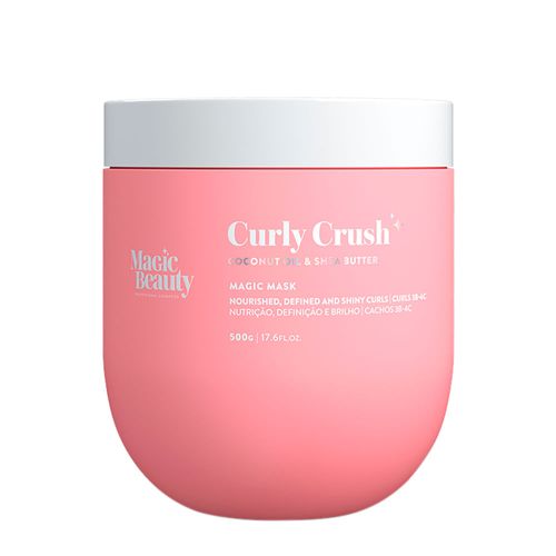 Máscara de Nutrição 3B a 4C Magic Beauty Curly Crush 500g 500g Máscara de Nutrição 3B a 4C Magic Beauty Curly Crush 500g 500g