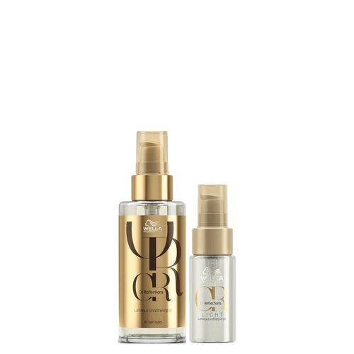 Kit Wella Professionals Oil Reflections - Óleo Light 30ml + Óleo 100ml Kit Kit Wella Professionals Oil Reflections - Óleo Light 30ml + Óleo 100ml Kit