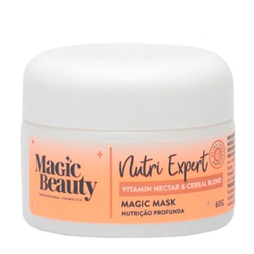 Máscara de Nutrição Magic Beauty Nutri Expert Vitamin Nectar & Ceral Blend 60g 60 g Máscara de Nutrição Magic Beauty Nutri Expert Vitamin Nectar & Ceral Blend 60g 60 g