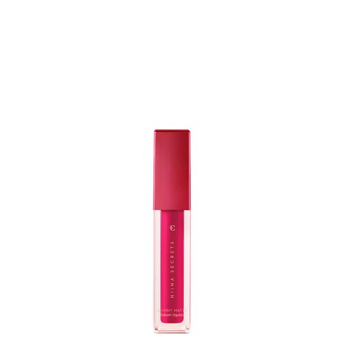 Batom Líquido Matte Eudora Niina Secrets Skinny Pink Peônia 5ml Pink Peônia