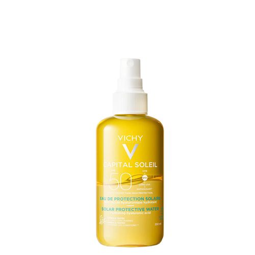 Água Solar Protetora Hidratante Corporal Vichy Capital Soleil Fps 50 200ml Hidratante