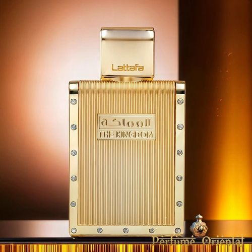 The Kingdom Lattafa Eau de Parfum Perfume Masculino 100ml Árabe 100ml Incolor The Kingdom Lattafa Eau de Parfum Perfume Masculino 100ml Árabe 100ml Incolor