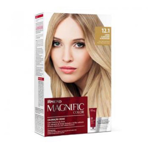 Coloração 12.1 Louro Clarissimo Acinzentado Magnific Color Amend Coloração 12.1 Louro Clarissimo Acinzentado Magnific Color Amend