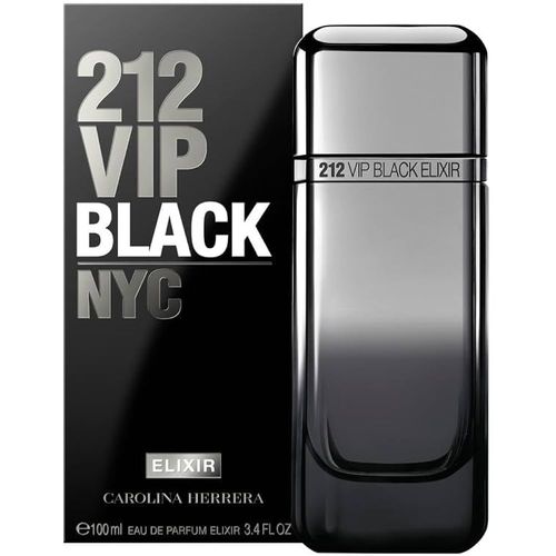 Perfume 212 VIP Black Elixir C H Masculino Eau de Parfum 100ml 100ml Incolor Perfume 212 VIP Black Elixir C H Masculino Eau de Parfum 100ml 100ml Incolor