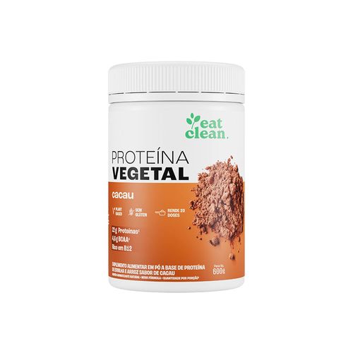 Proteína Vegetal Cacau - 600G Cacau - 600G Proteína Vegetal Cacau - 600G Cacau - 600G