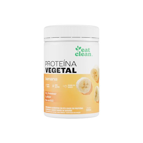 Proteína Vegetal Banana - Pote 600g Banana - Pote 600g